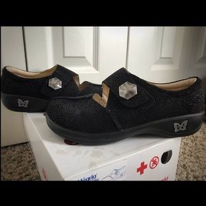 Never been worn Black Alegria shoes